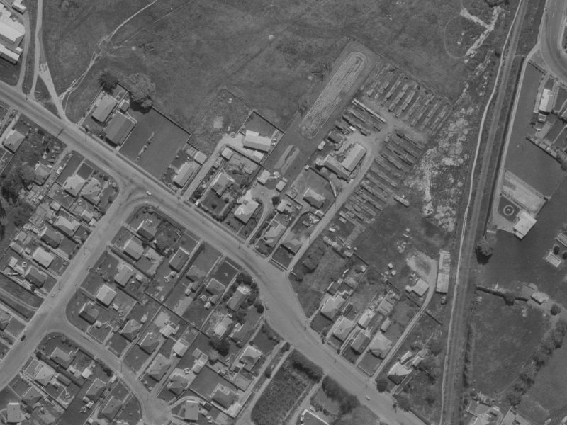 3/118A Sawyers Arms Road from the air, 1970-1974