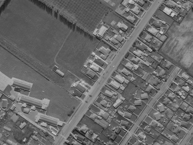 477 Greers Road from the air, 1970-1974