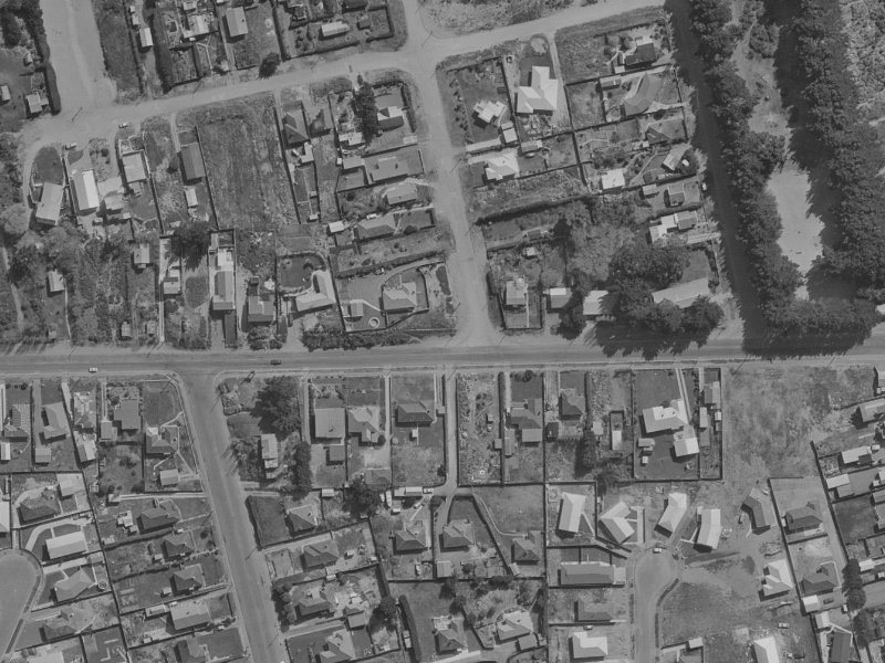 26-28 Beach Road from the air, 1970-1974