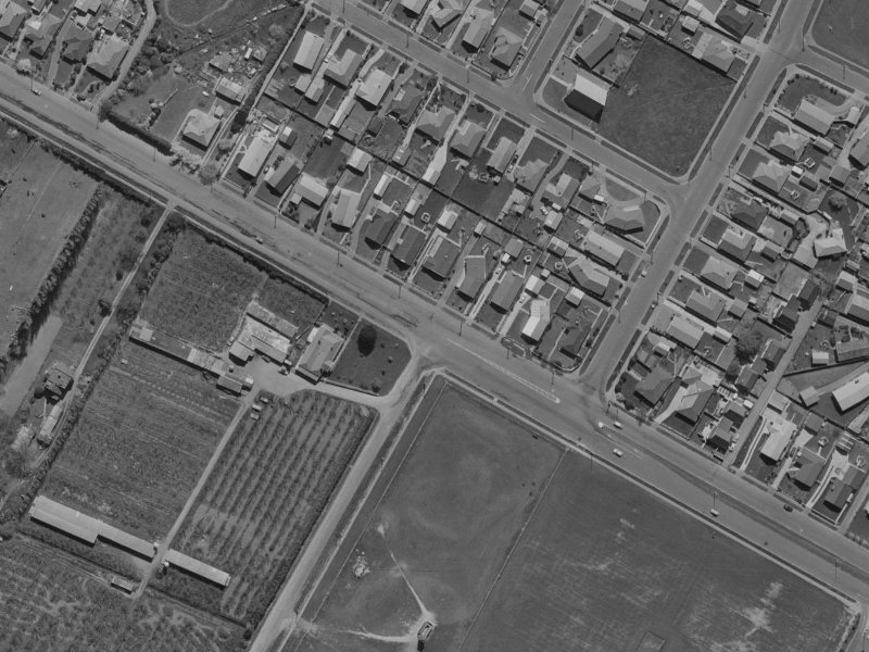 368 Harewood Road from the air, 1970-1974