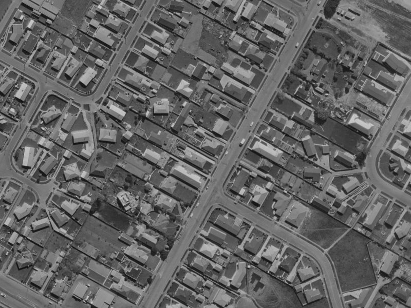 25 Highsted Road from the air, 1970-1974