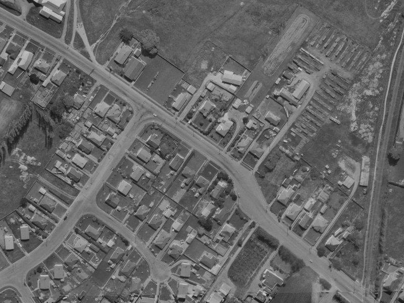 119 Sawyers Arms Road from the air, 1970-1974