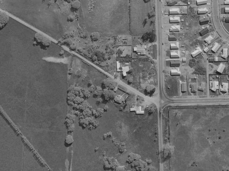 270-280 Beach Road from the air, 1970-1974