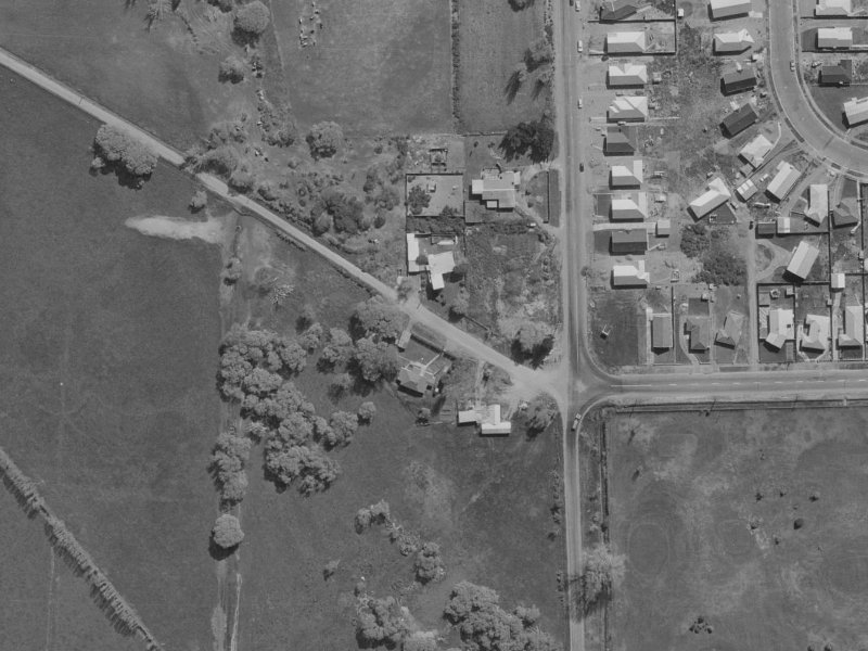 259 Beach Road from the air, 1970-1974