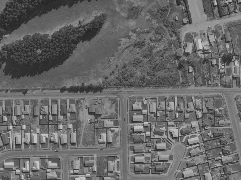 60 Beach Road from the air, 1970-1974