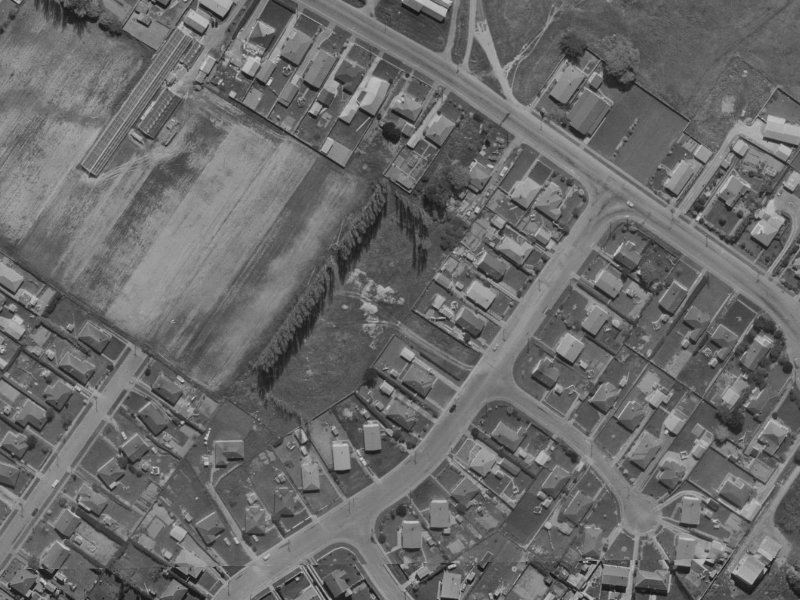 6 Honeysuckle Place from the air, 1970-1974