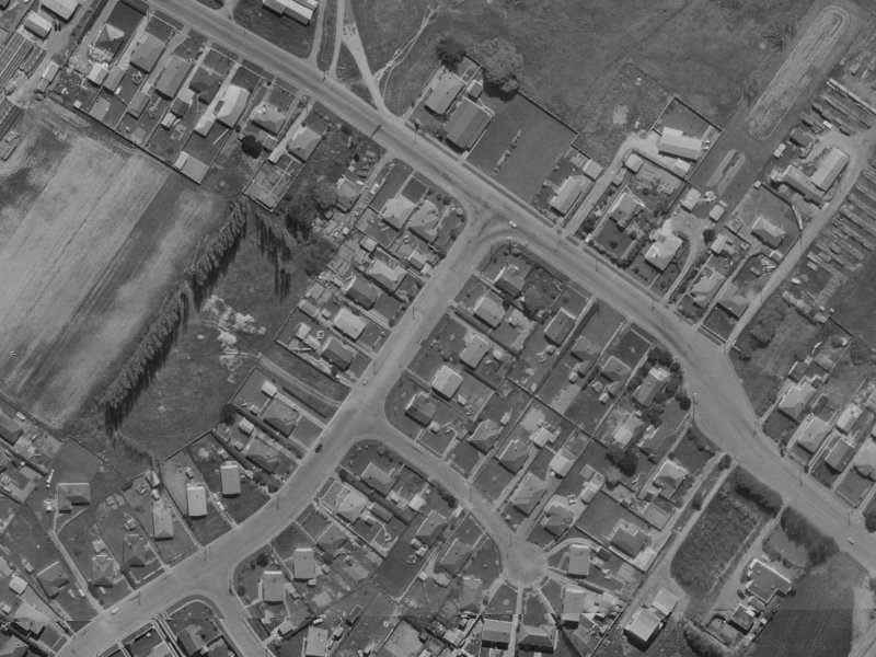 51-57 Morrison Avenue from the air, 1970-1974
