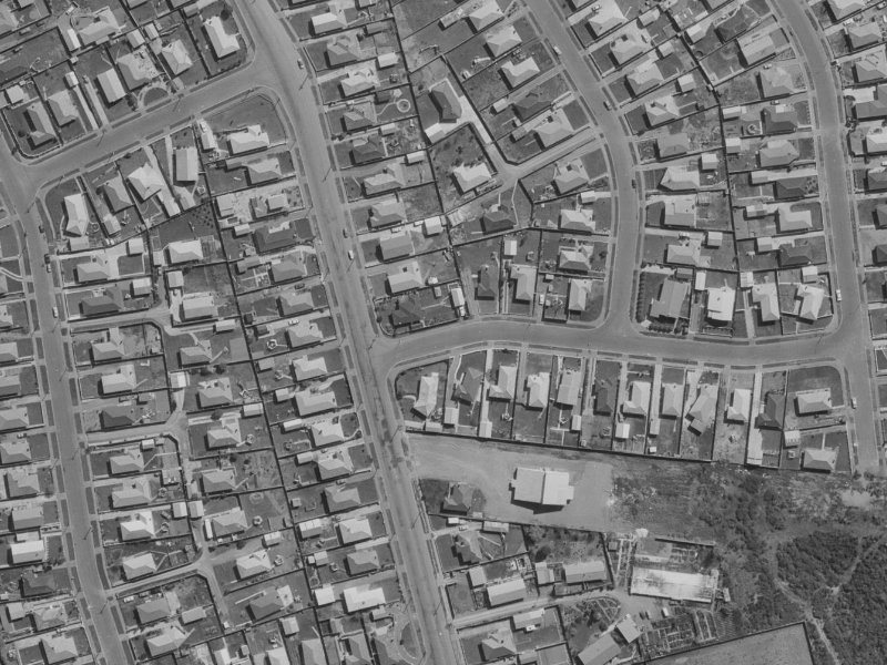 220 Burwood Road from the air, 1970-1974
