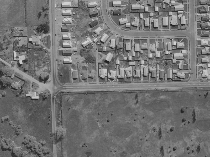 226 Beach Road from the air, 1970-1974