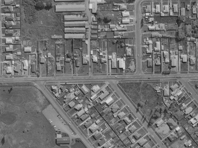 178 Beach Road from the air, 1970-1974