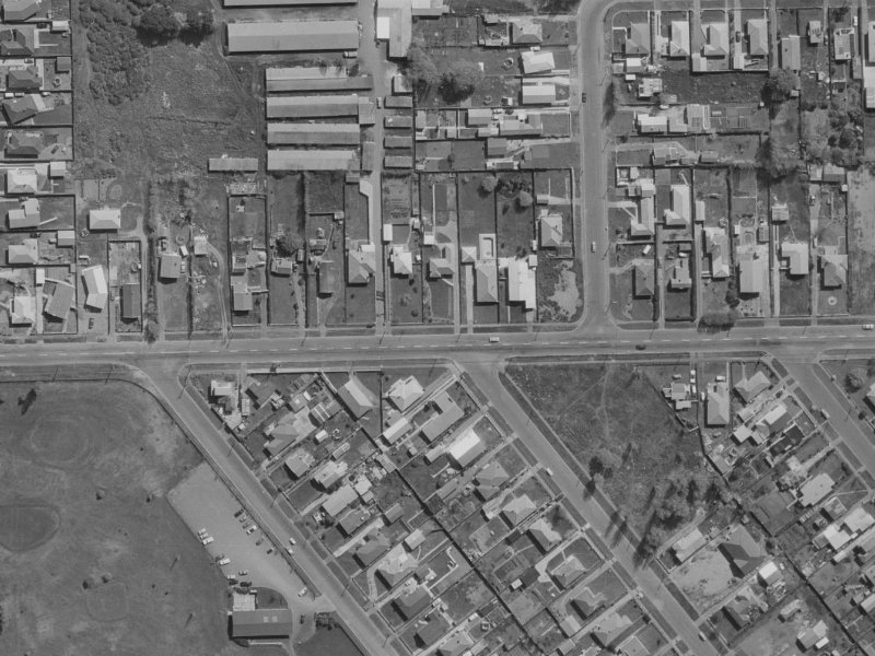 178A Beach Road from the air, 1970-1974