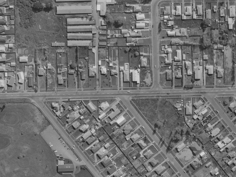 221 Beach Road from the air, 1970-1974