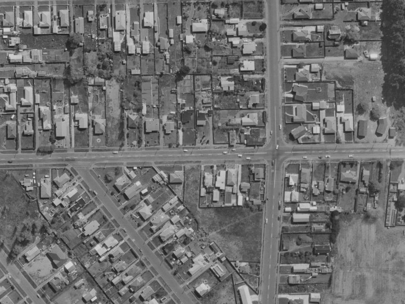 144 Beach Road from the air, 1970-1974