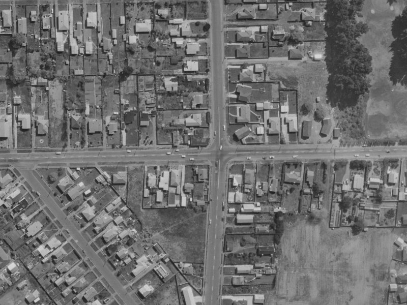 138 Beach Road from the air, 1970-1974