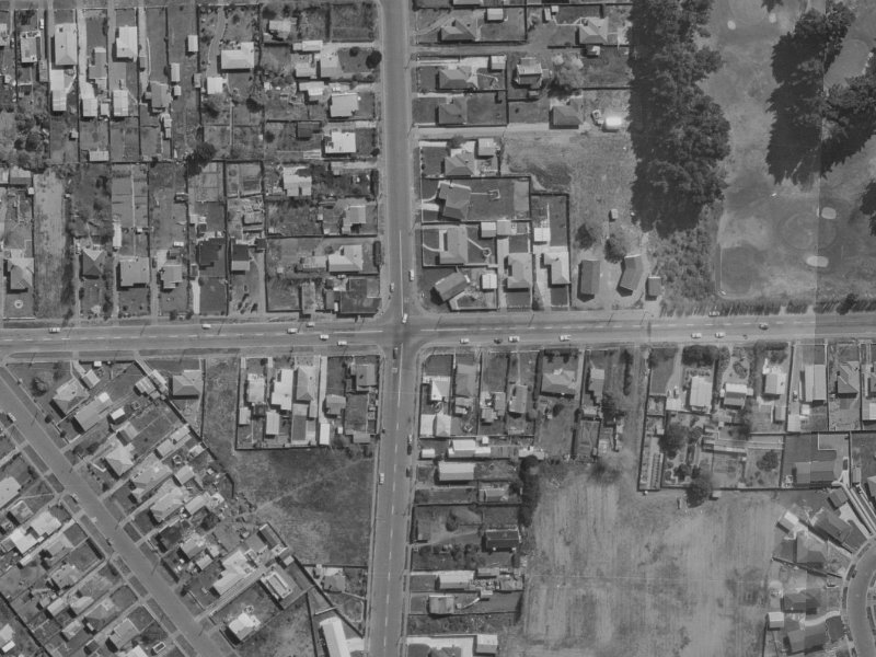134 Beach Road from the air, 1970-1974