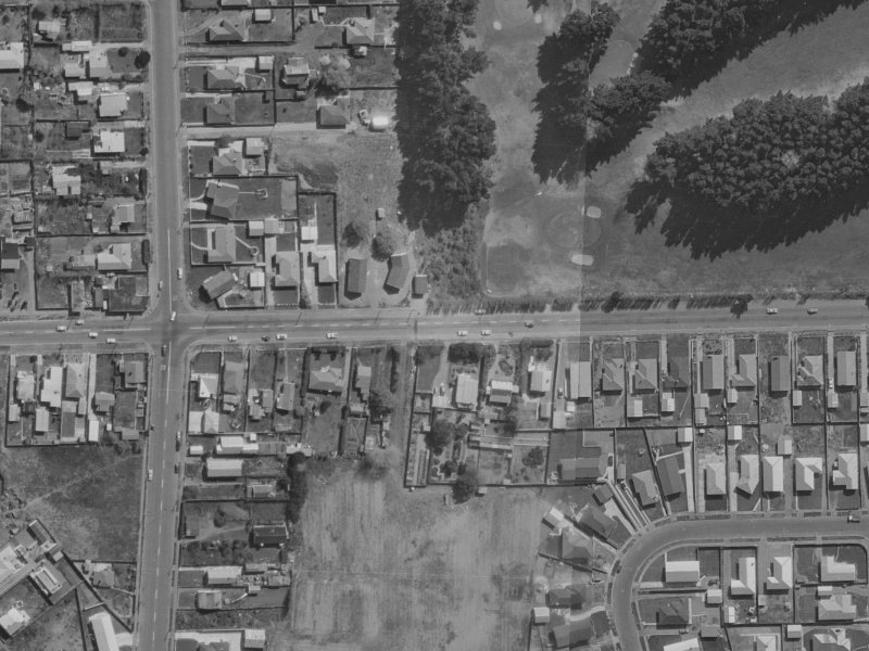 167 Beach Road from the air, 1970-1974