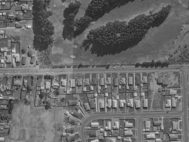 111 Beach Road from the air, 1970-1974