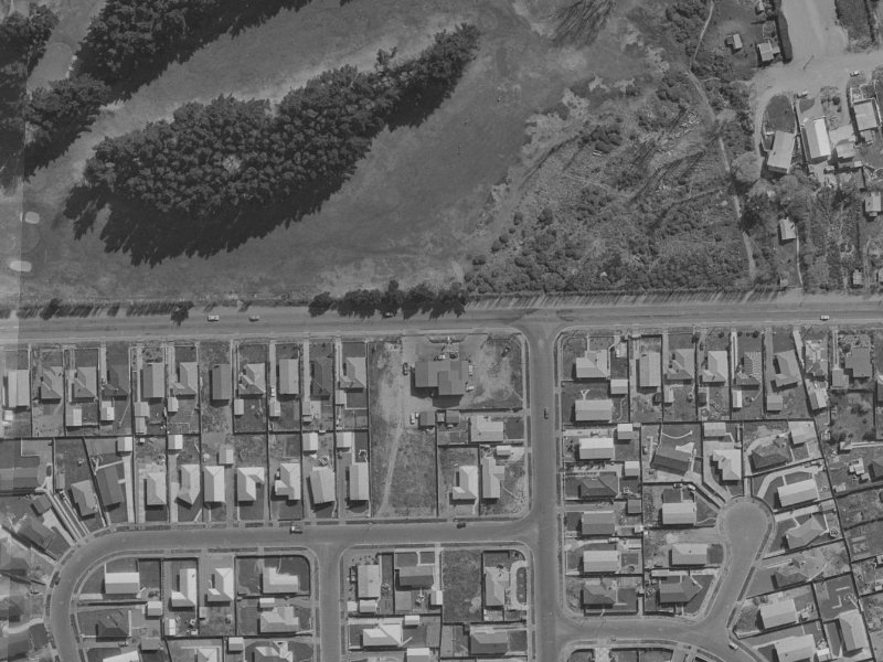 91 Beach Road from the air, 1970-1974