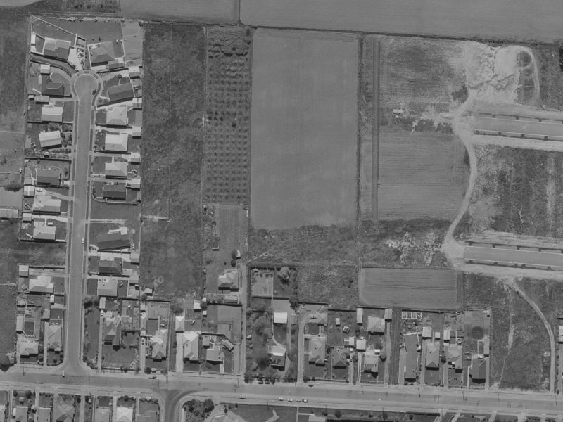 40 Greenock Street from the air, 1970-1974