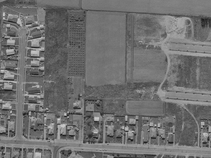 38A Greenock Street from the air, 1970-1974