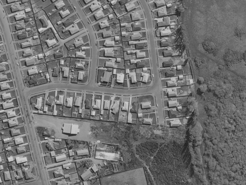19 Helmsdale Street from the air, 1970-1974