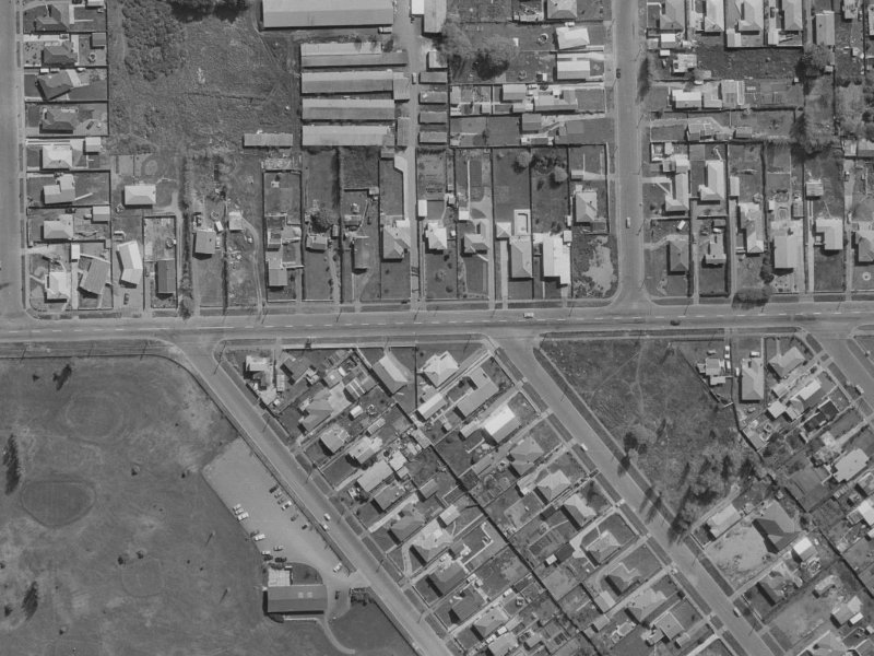180 Beach Road from the air, 1970-1974
