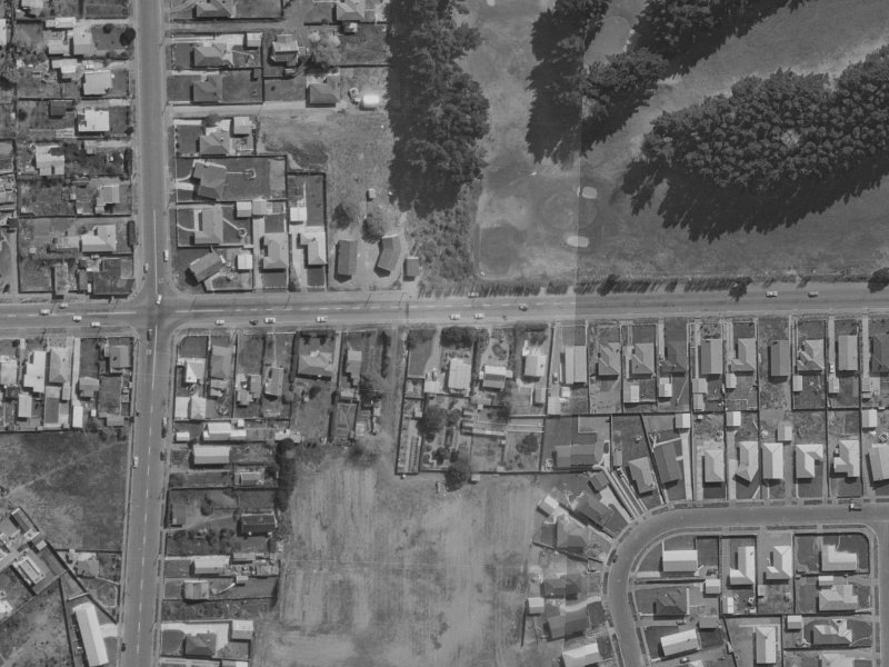 153 Beach Road from the air, 1970-1974