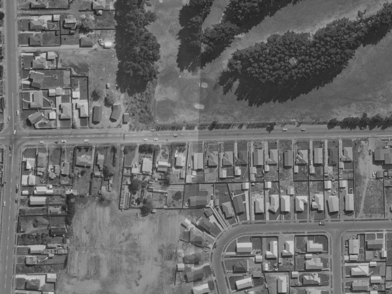 117 Beach Road from the air, 1970-1974