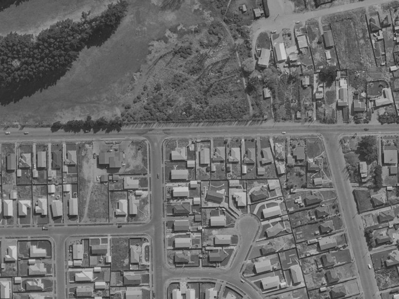 85 Beach Road from the air, 1970-1974