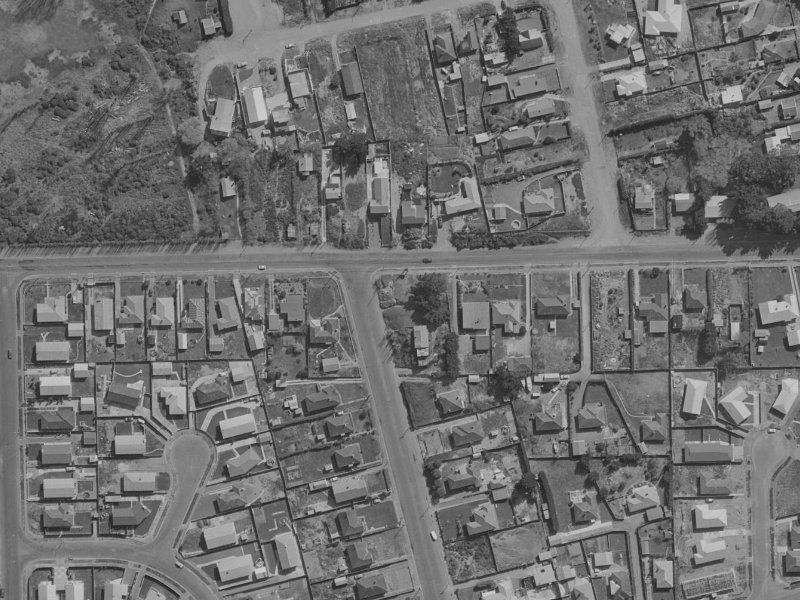 7 Britannia Street from the air, 1970-1974