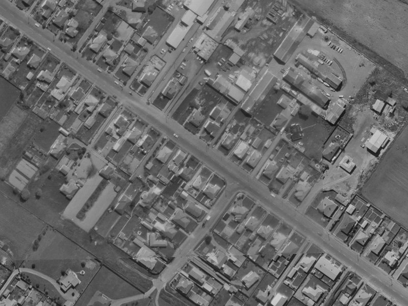 80B Vagues Road from the air, 1970-1974