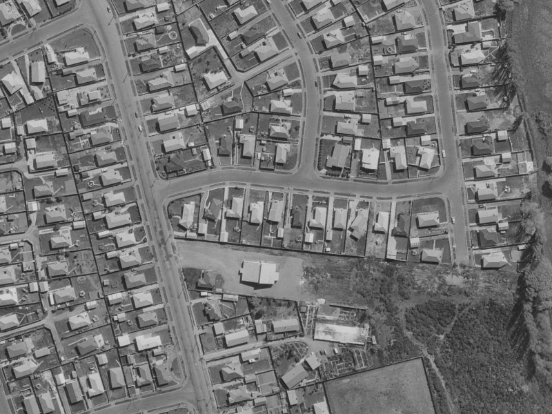 10 Helmsdale Street from the air, 1970-1974