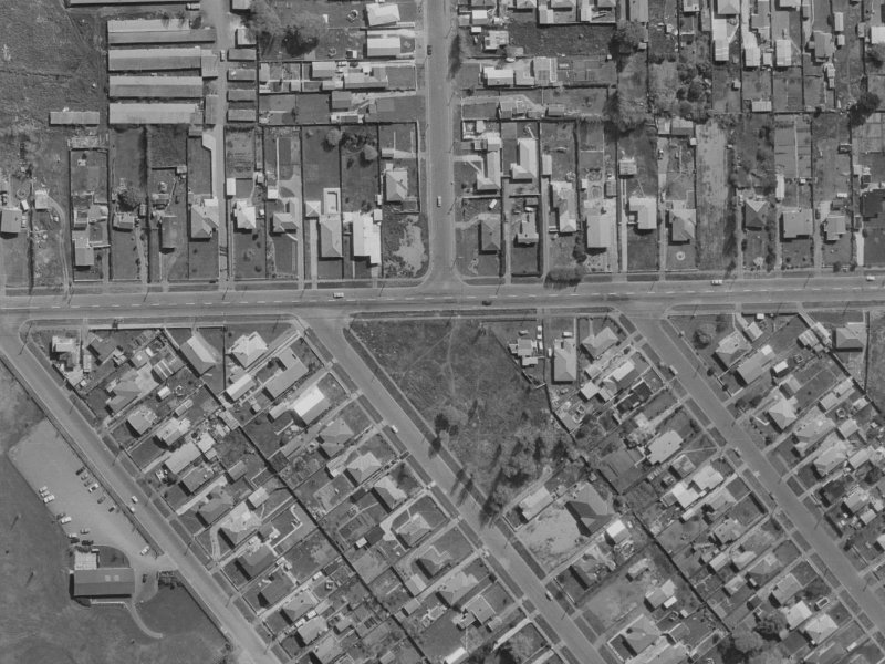 215 Beach Road from the air, 1970-1974