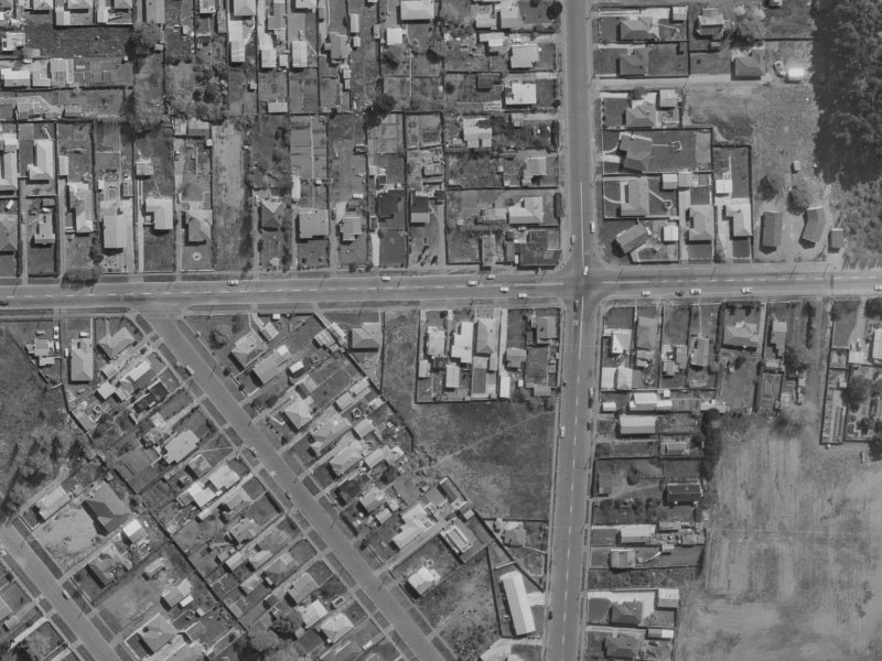 189 Beach Road from the air, 1970-1974