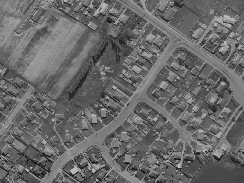 47 Morrison Avenue from the air, 1970-1974