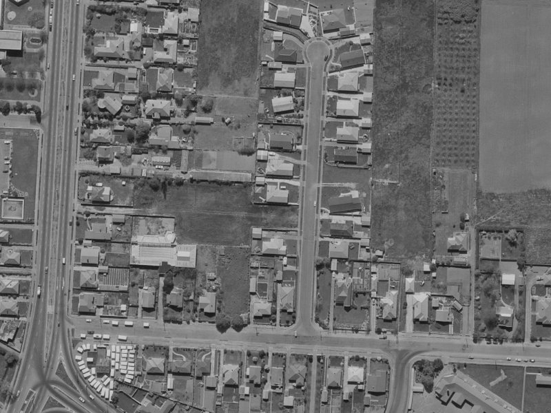 9 Ramore Place from the air, 1970-1974