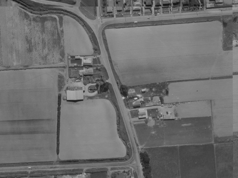 568 Hills Road from the air, 1970-1974