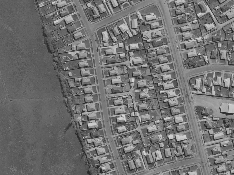 46 Greenhaven Drive from the air, 1970-1974