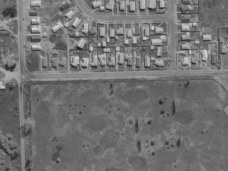 218 Queenspark Drive from the air, 1970-1974