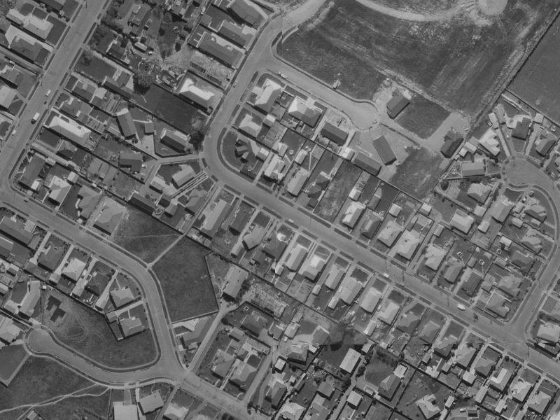 42 Reynolds Avenue from the air, 1970-1974