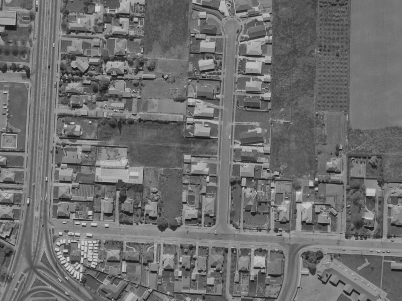 7 Ramore Place from the air, 1970-1974