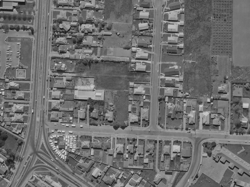 11B Winters Road from the air, 1970-1974