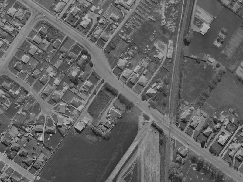 Lacebark Lane from the air, 1970-1974