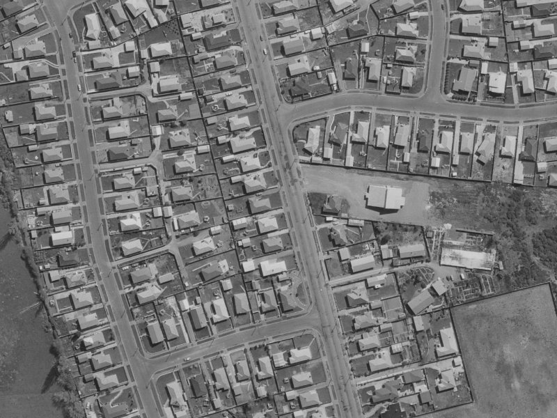 203 Burwood Road from the air, 1970-1974