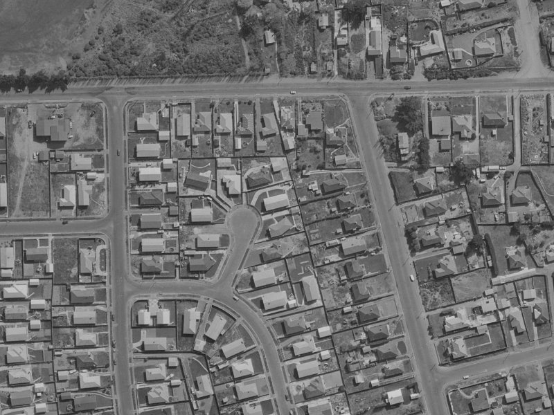 8 Otaki Place from the air, 1970-1974