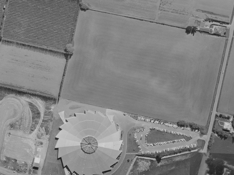 245 Wooldridge Road from the air, 1970-1974