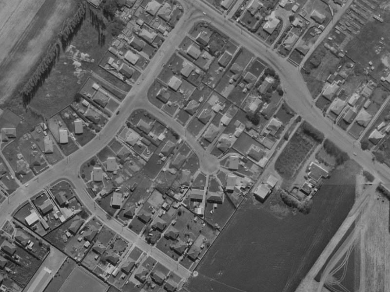 Virgil Place from the air, 1970-1974