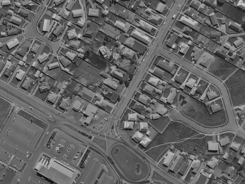 11A Highsted Road from the air, 1970-1974
