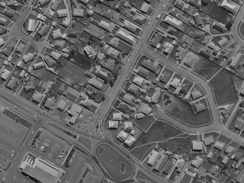 8 Highsted Road from the air, 1970-1974