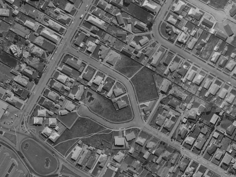 57 Bainton Street from the air, 1970-1974